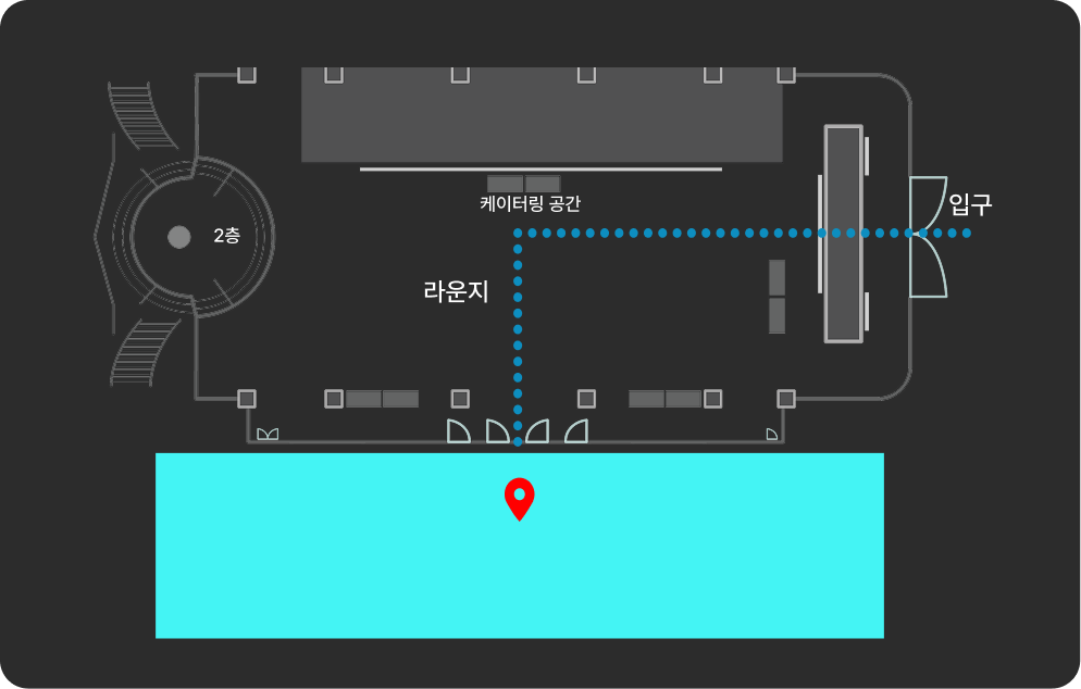 행사장 약도